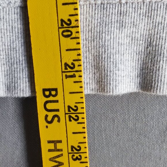 Roxy street wear hoodie women's size M grey knit kangaroo pocket - Picture 9 of 9